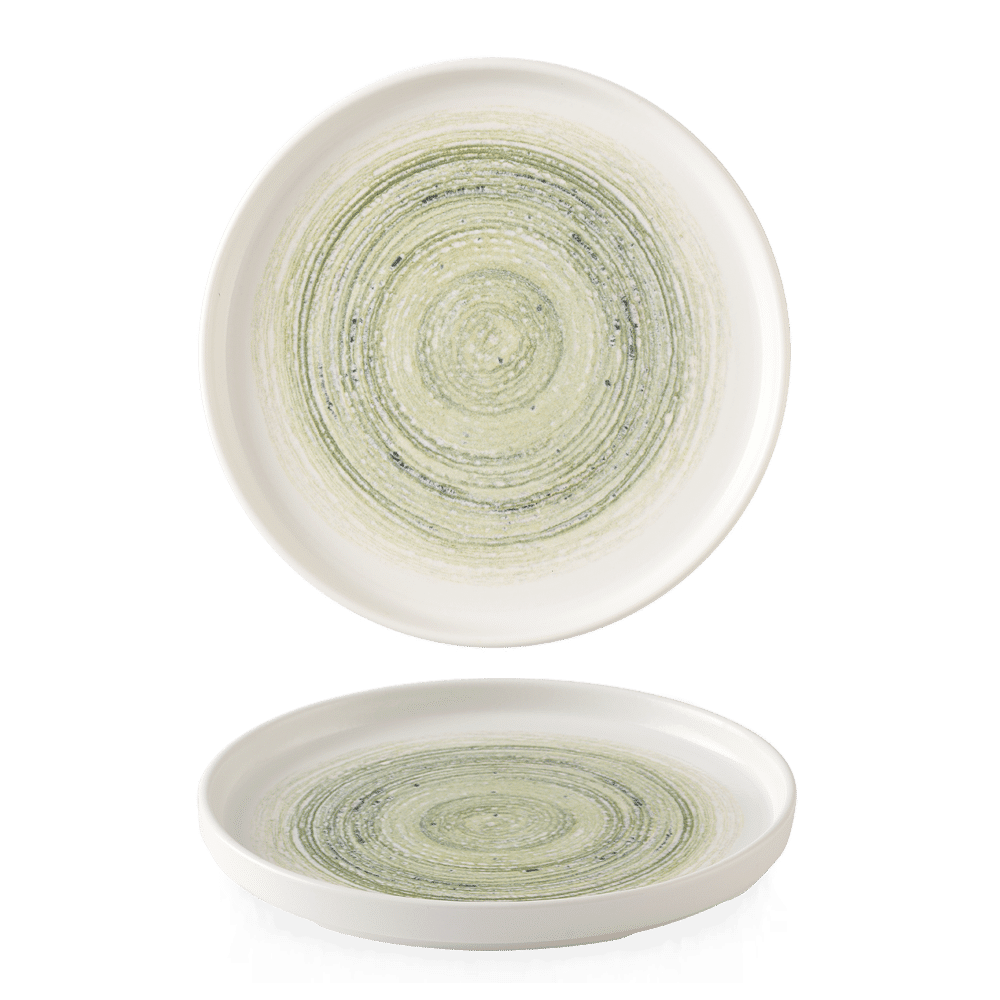 Talerz z wysokim rantem Elements Fern, 260mm