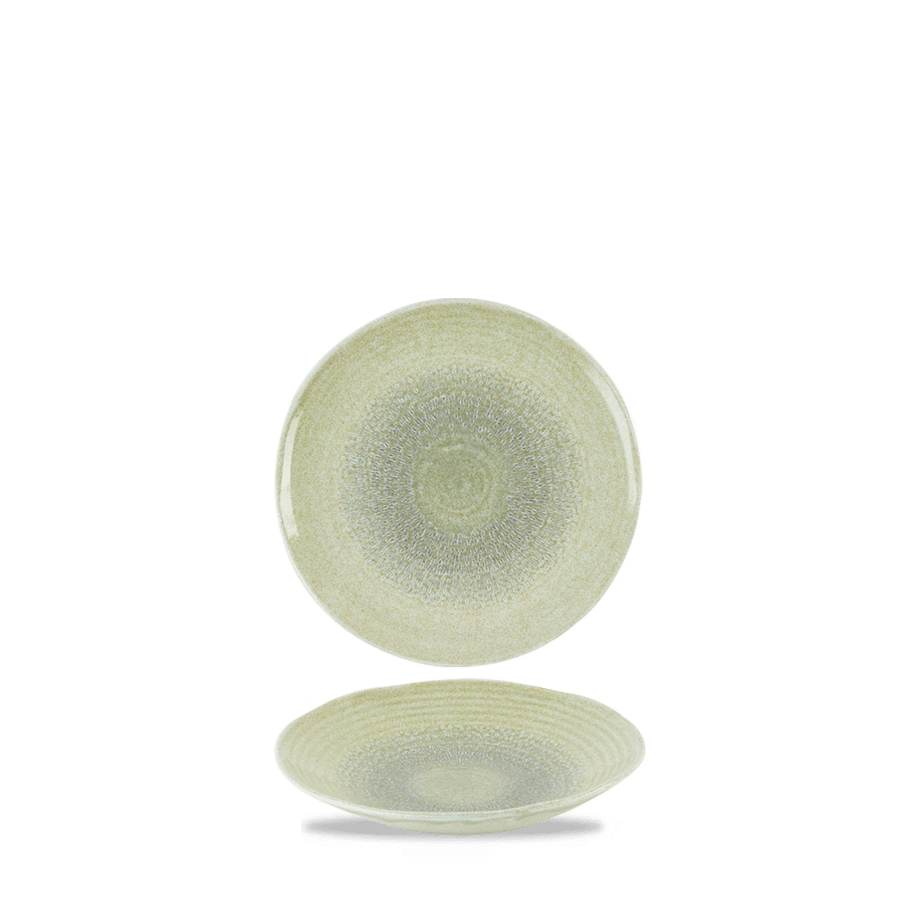 Misa coupe o organicznym kształcie Harvest Grain Speckle Green, 150mm, 300ml