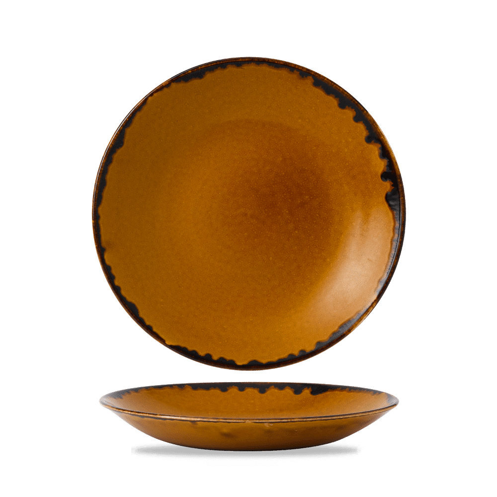 Talerz głęboki coupe Harvest Brown, 280mm