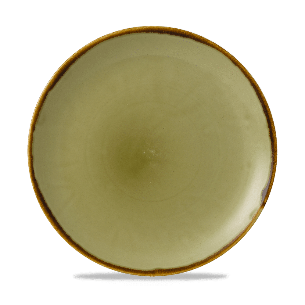 Talerz płytki coupe Harvest Green, 260mm