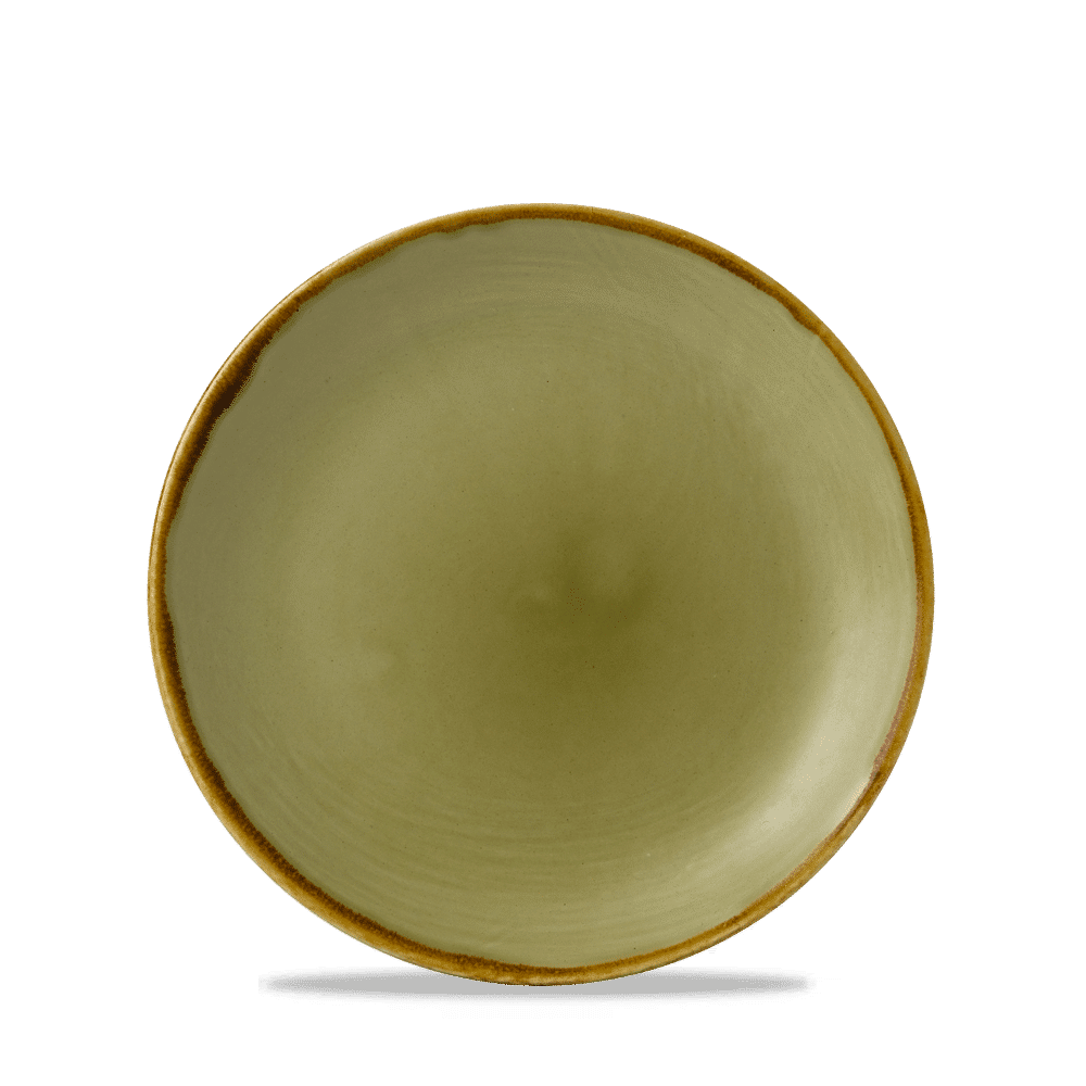 Talerz płytki coupe Harvest Green, 170mm