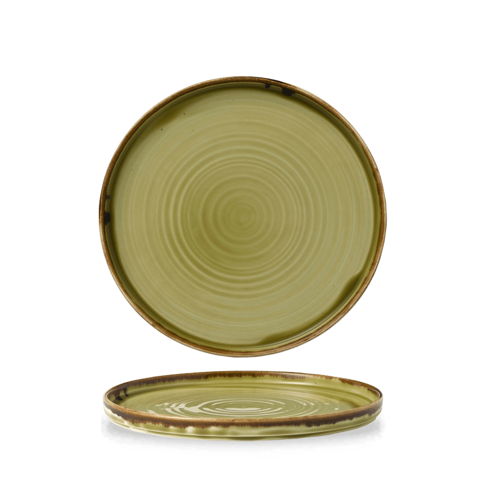 Talerz z wysokim rantem Harvest Green, 210mm