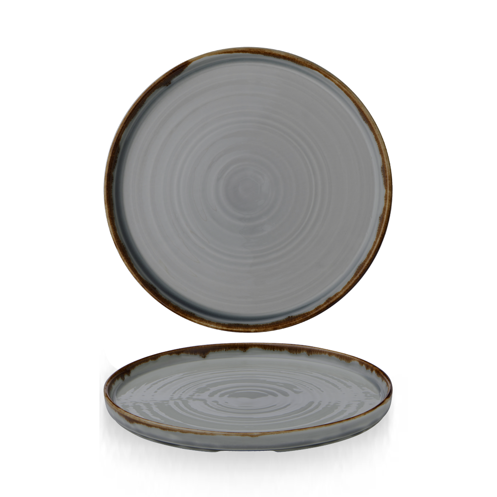 Talerz z wysokim rantem Harvest Grey, 210mm