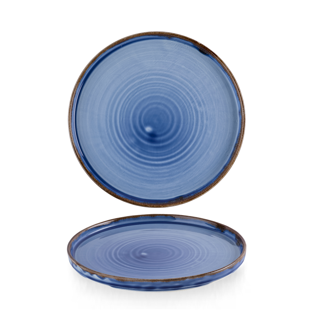 Talerz z wysokim rantem Harvest Indigo, 210mm
