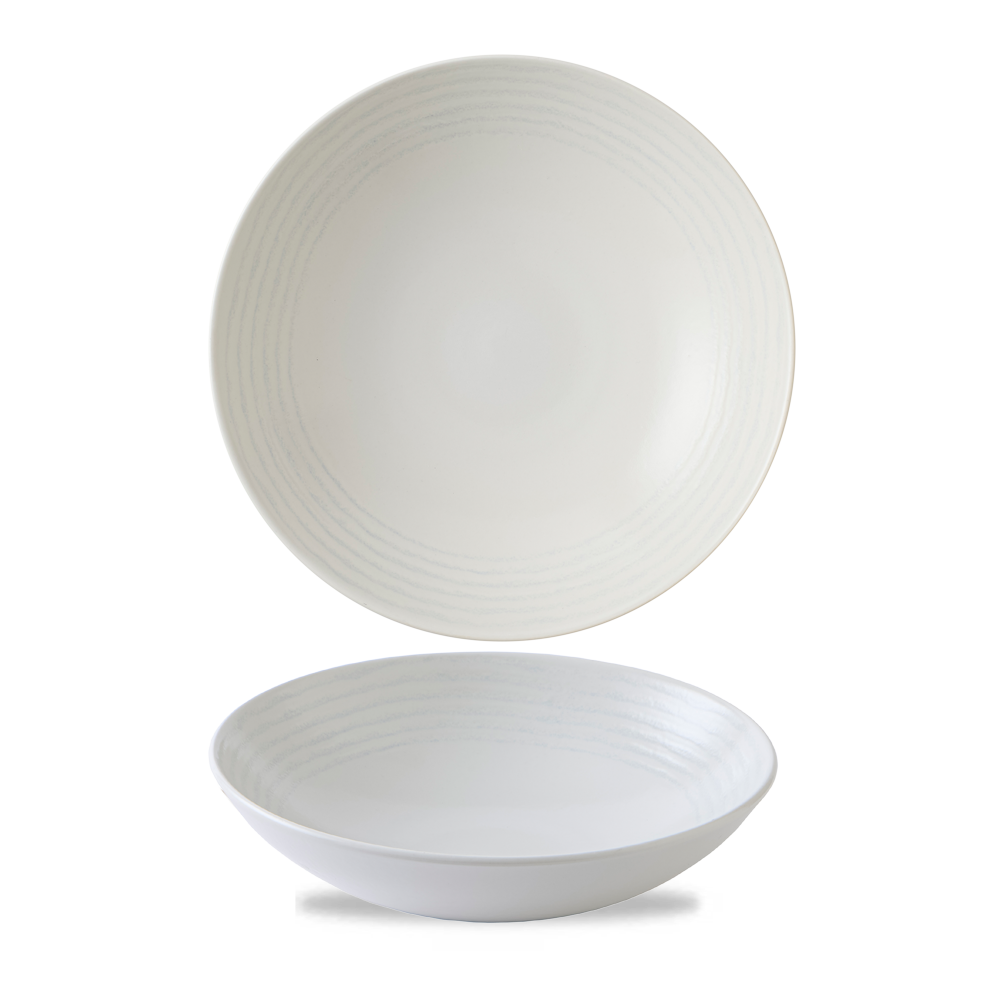Harvest Norse White coupe bowl, 180 mm, 430 ml