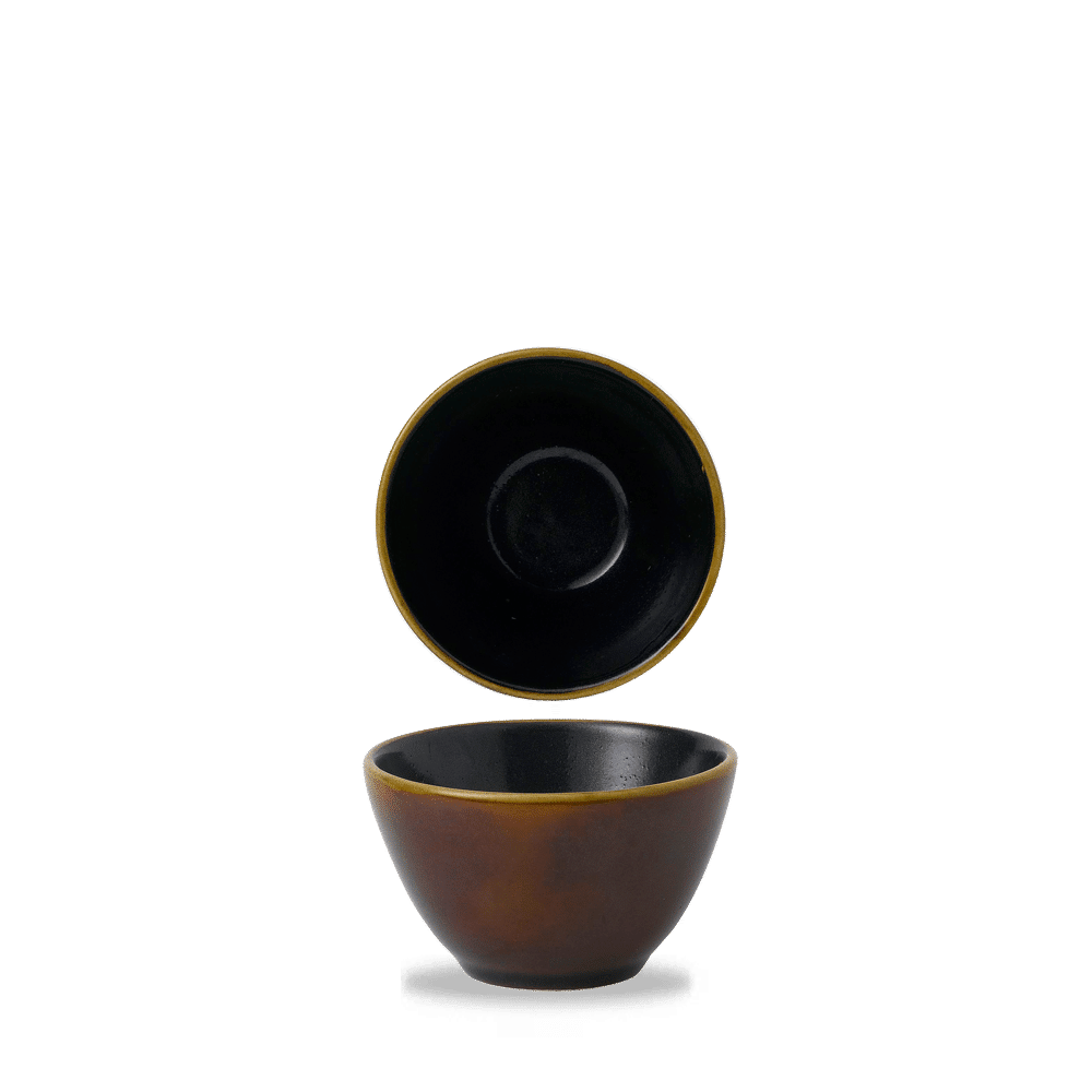 Cinnamon Brown deep bowl, 100mm, 240ml