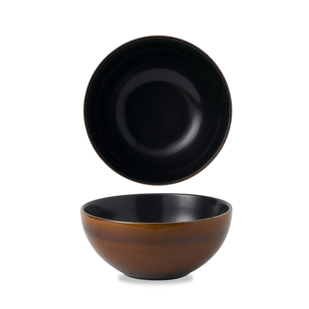 Cinnamon Brown pasta bowl, 180 mm, 1075 ml
