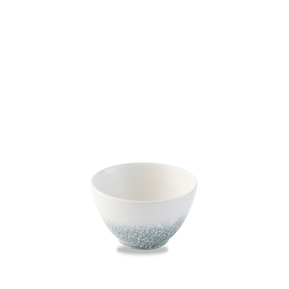 Topaz Blue Raku deep bowl, 100mm, 240ml