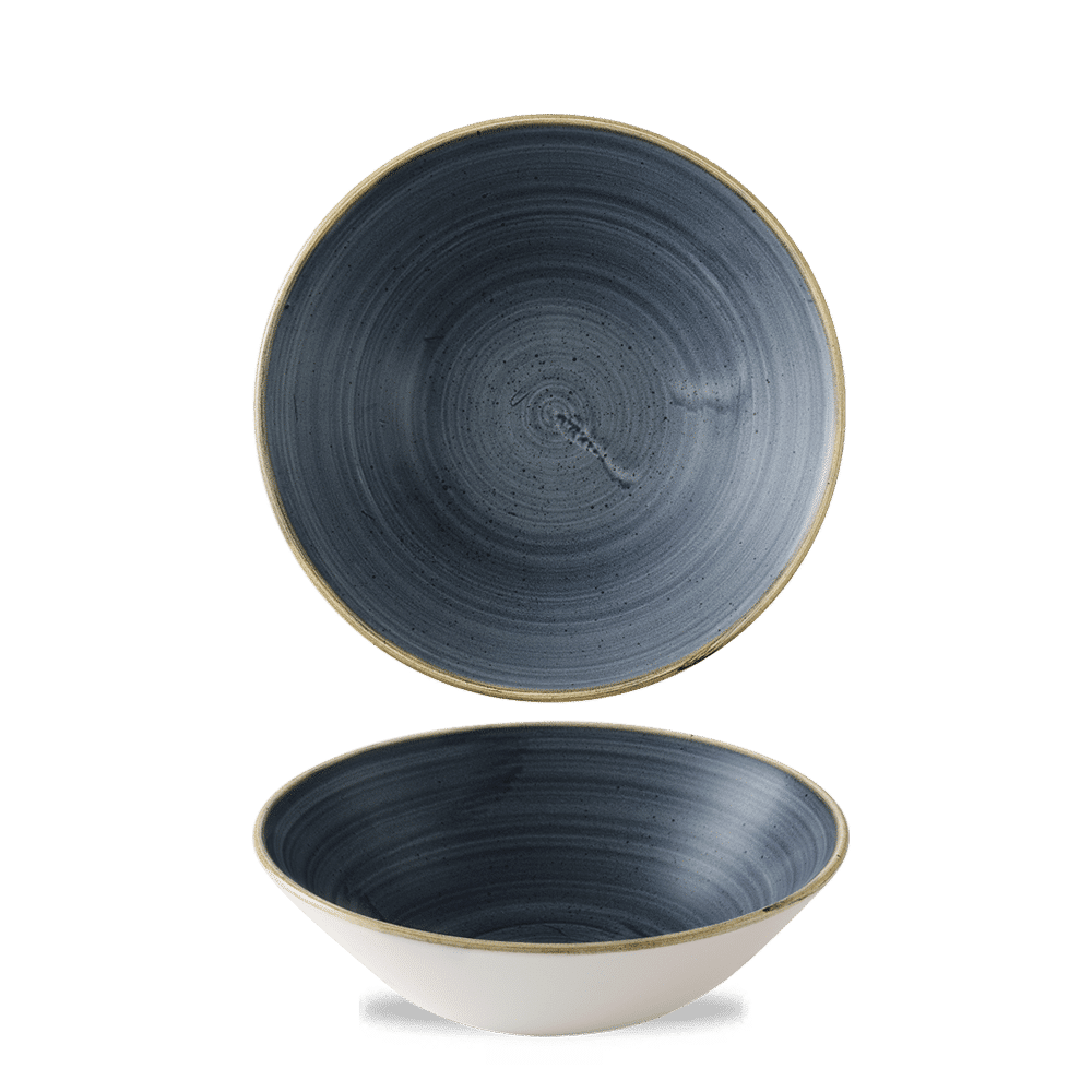 Stonecast Blueberry deep coupe bowl, 200 mm, 750 ml