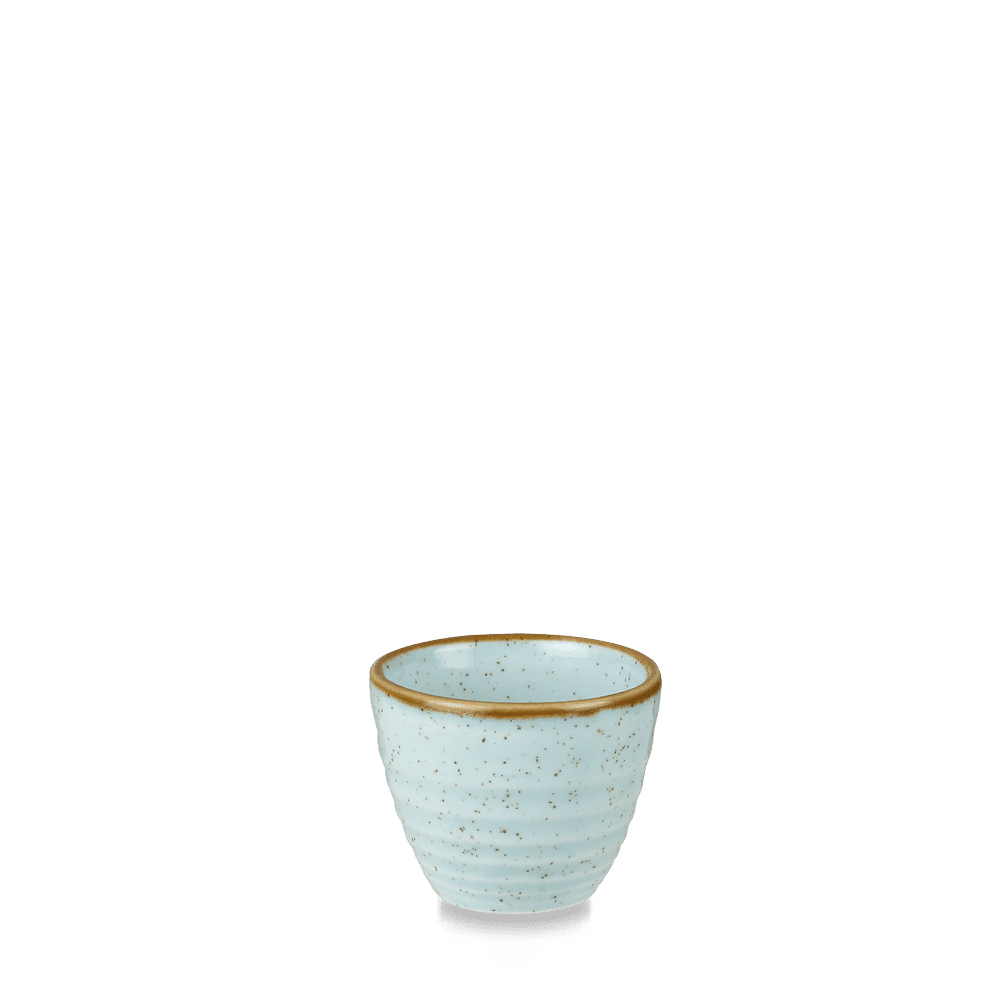 Stonecast Duck Egg Ripple Dipper Pot 2Oz [sk]