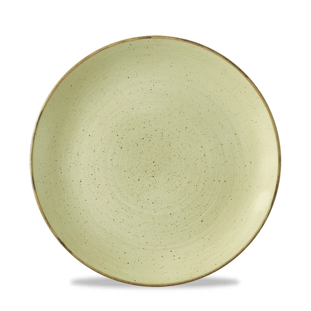Stonecast Raw Green Evolve Coupe Plate 8.67" [de]