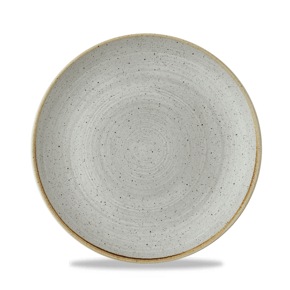 Talerz płytki coupe Stonecast Raw Grey, 220mm [se]
