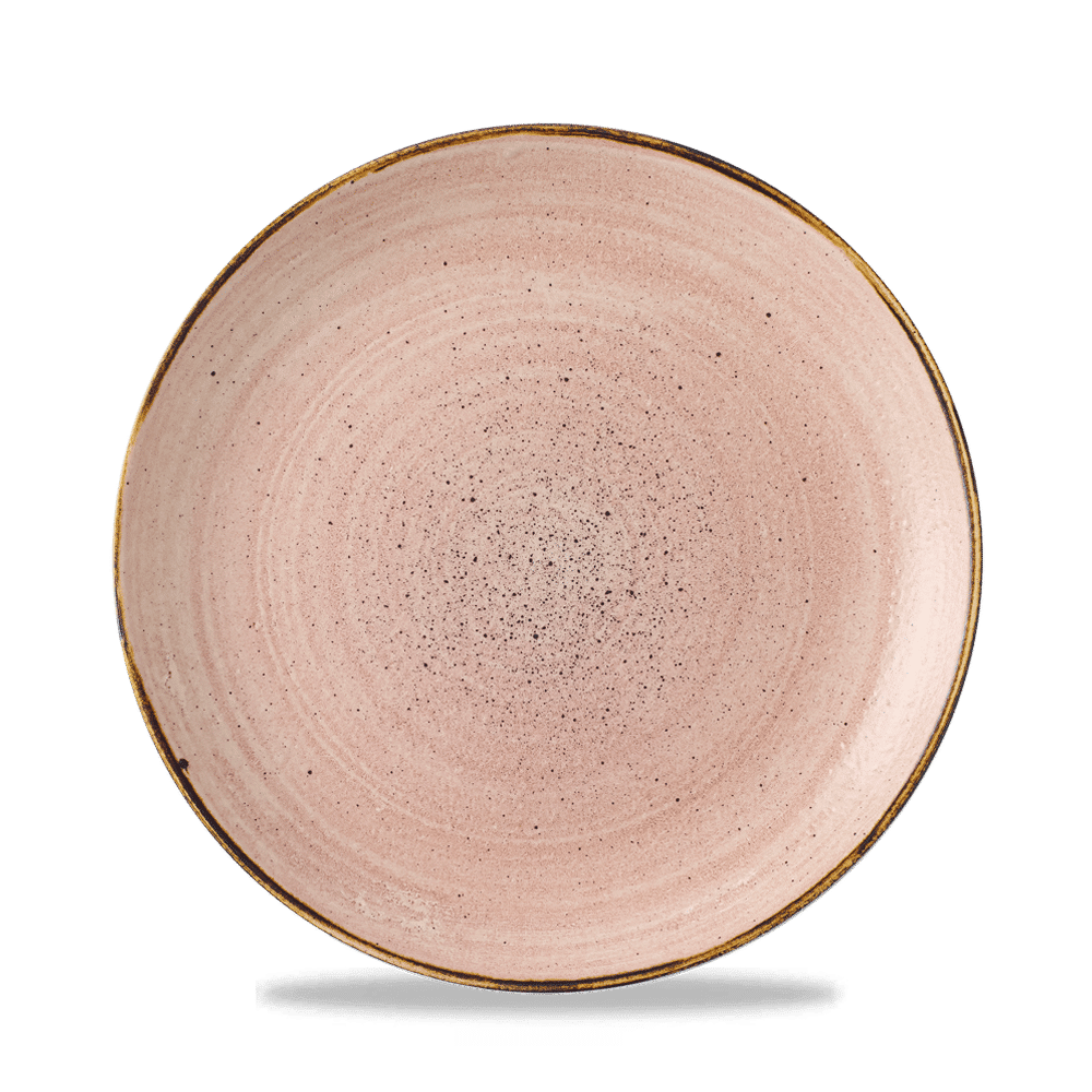 Stonecast Raw Terracotta Evolve Coupe Plate 8.67" [cz]
