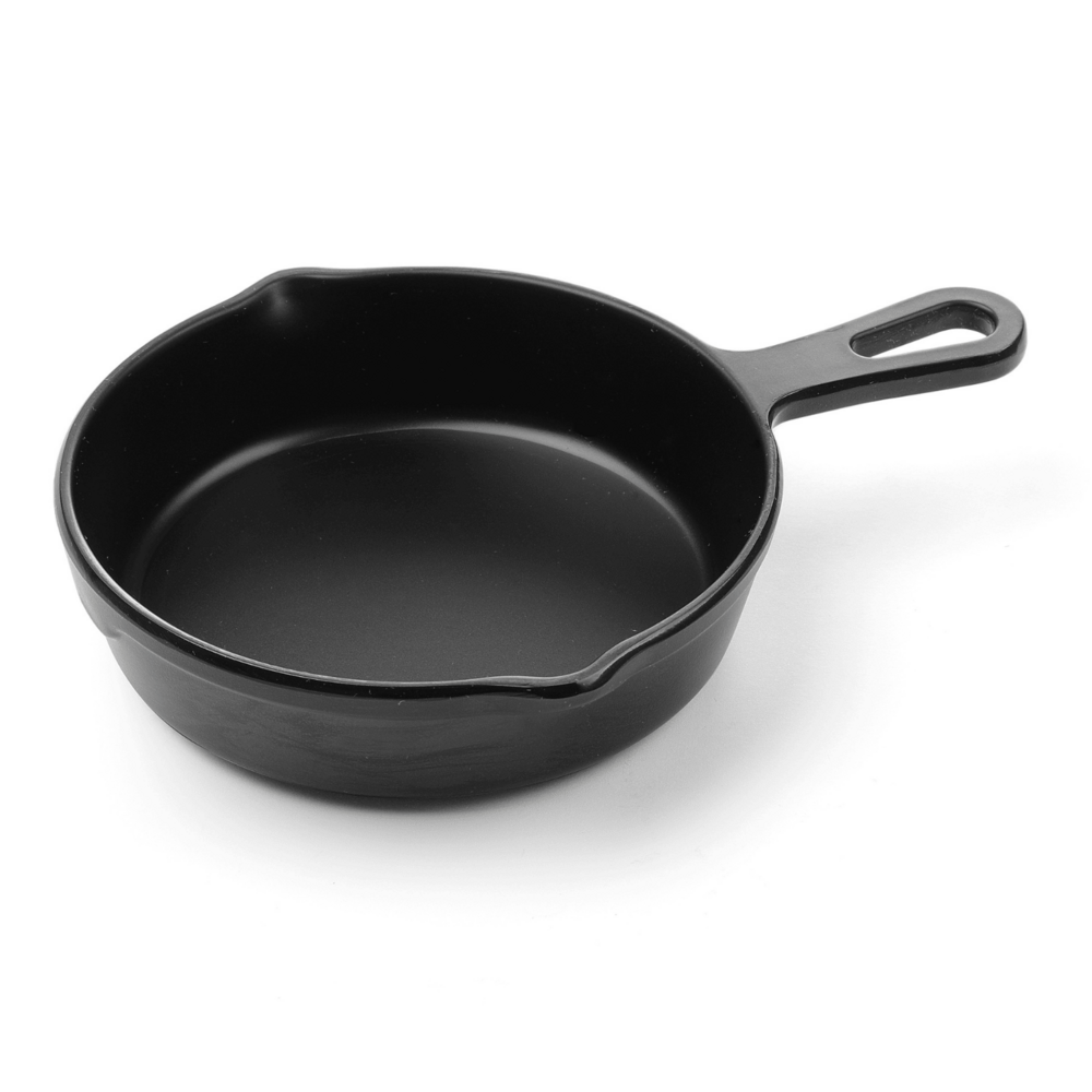Černý kulatý rendlík Little Chef
