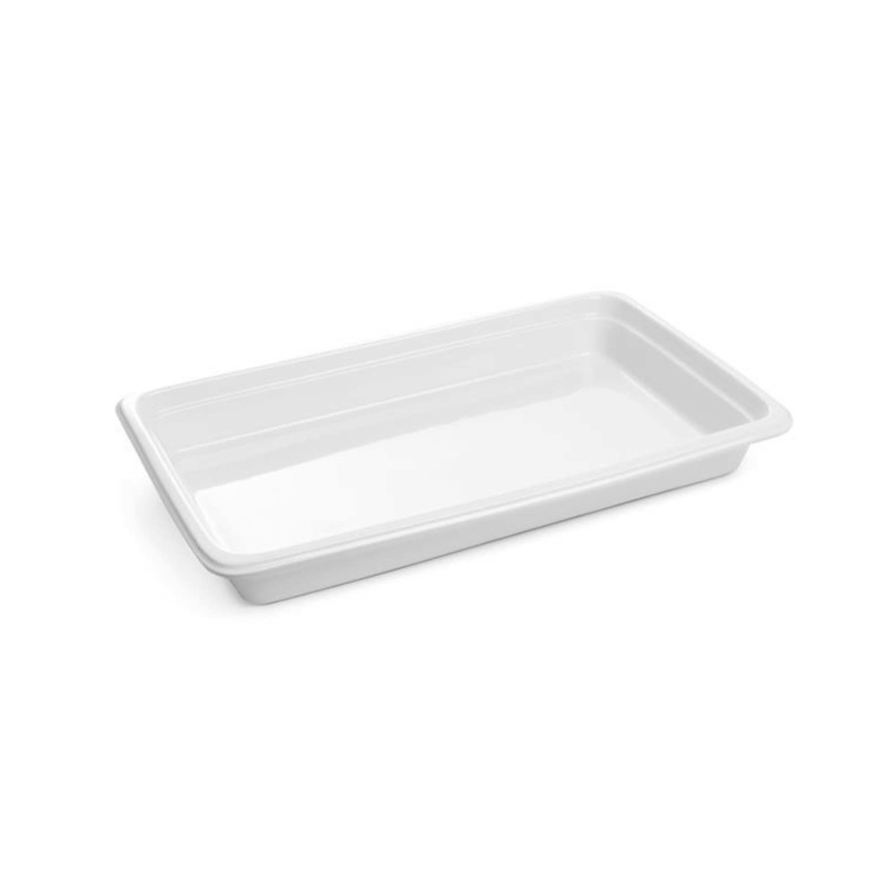 Porslinsbehållare GN 1/1, vit 530x325x(H)65 mm