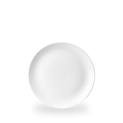 White coupe plate, 220 mm