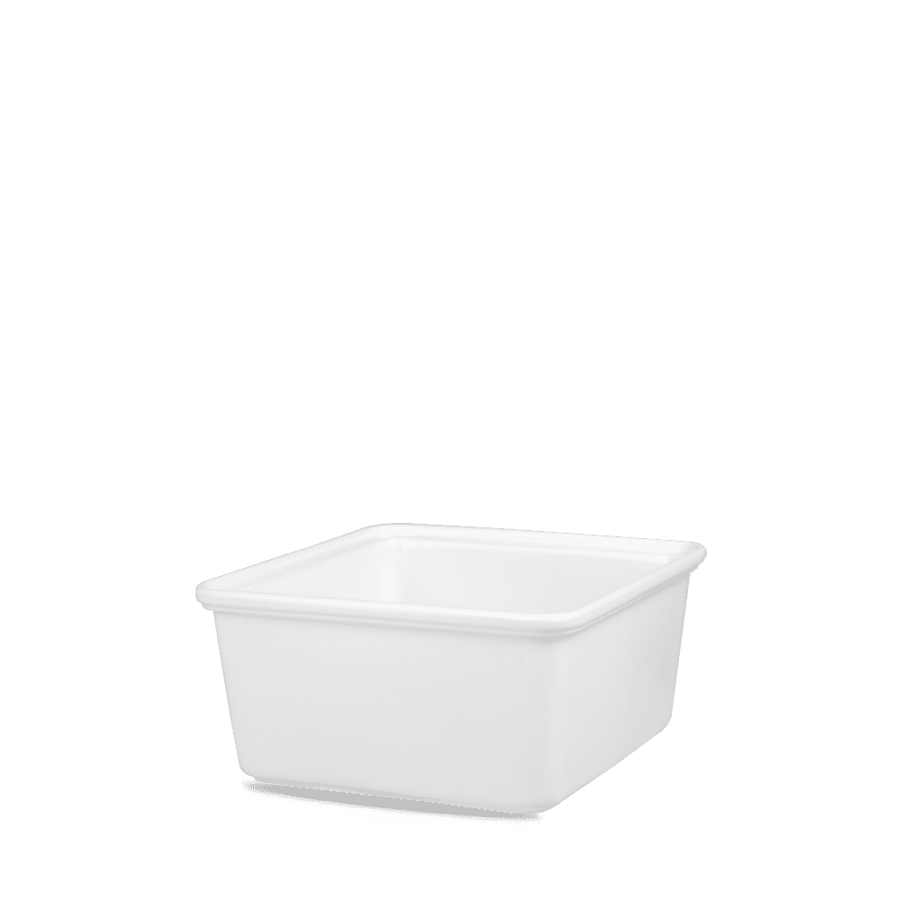 White Cookware  Rect Shall Casserole Dish 6 7/8"X7 3/8" [sk]