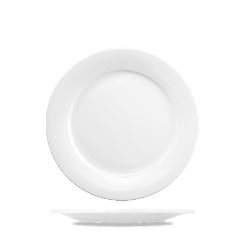Plate with raised rim Menu, 200 mm
