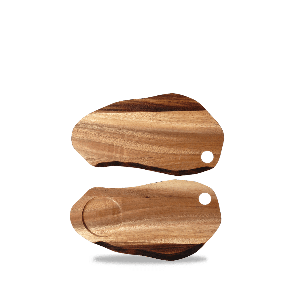 Deska o organicznym kształcie, 320x170mm