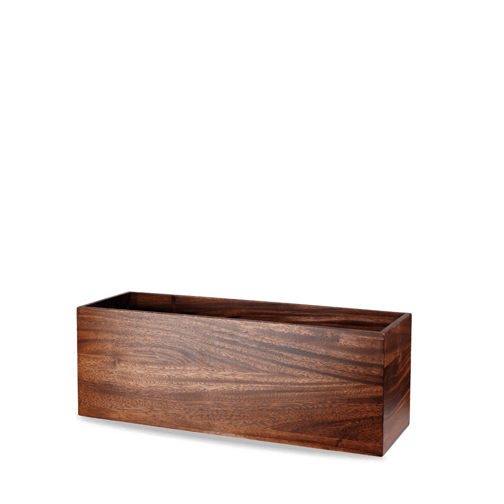 Podwyższenie bufetowe prostokątne drewniane, 380x120x100mm [ru]