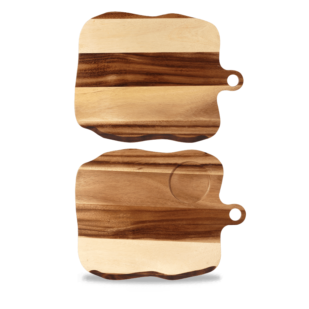 Wood Square Organic Paddleard 35Cm [de]