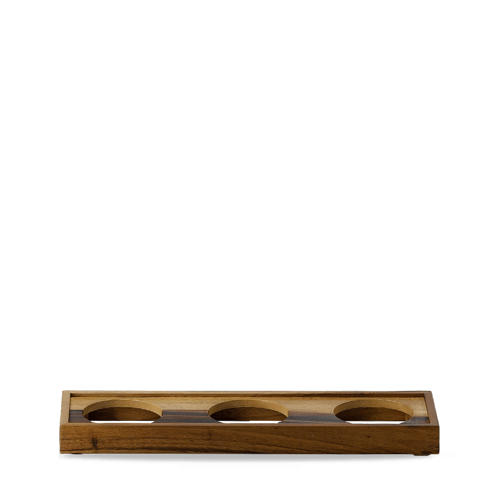 Platforma prezentacyjna z 3 misami Wood, 450x130x39mm [ru]