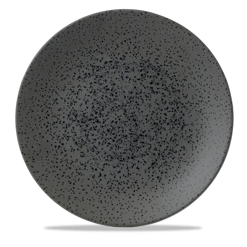 Talerz płytki coupe Caldera Flint Grey Shades Menu, 290mm [ru]