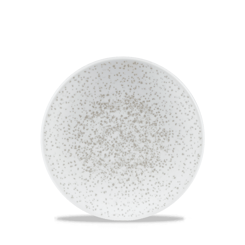 Talerz płytki coupe Caldera Chalk White Shades Menu, 160mm [ru]