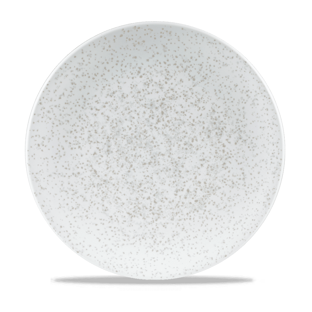 Talerz płytki coupe Caldera Chalk White Shades Menu, 300mm [ru]