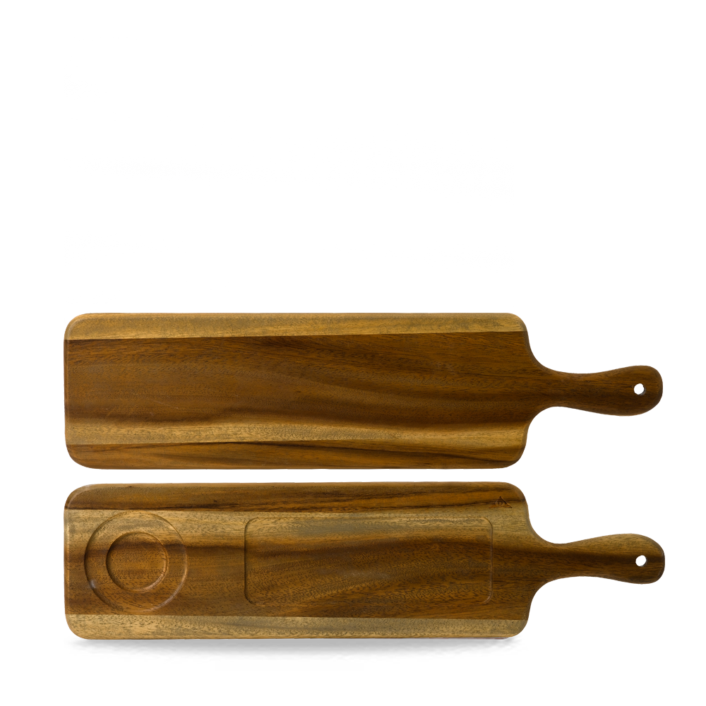 Deska drewniana z uchwytem, prostokątna, 550x150mm [se]