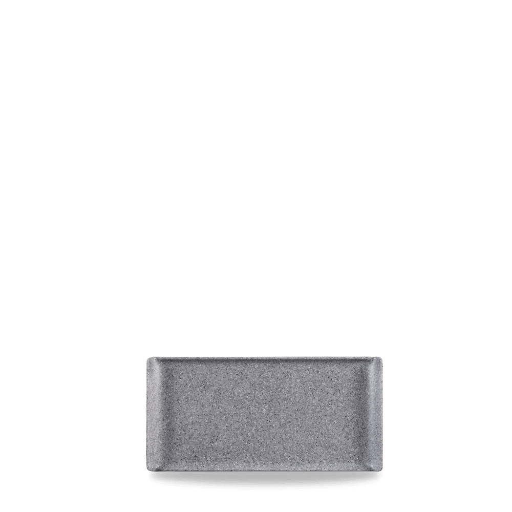 Rectangular melamine tray, Granite, 300x150mm