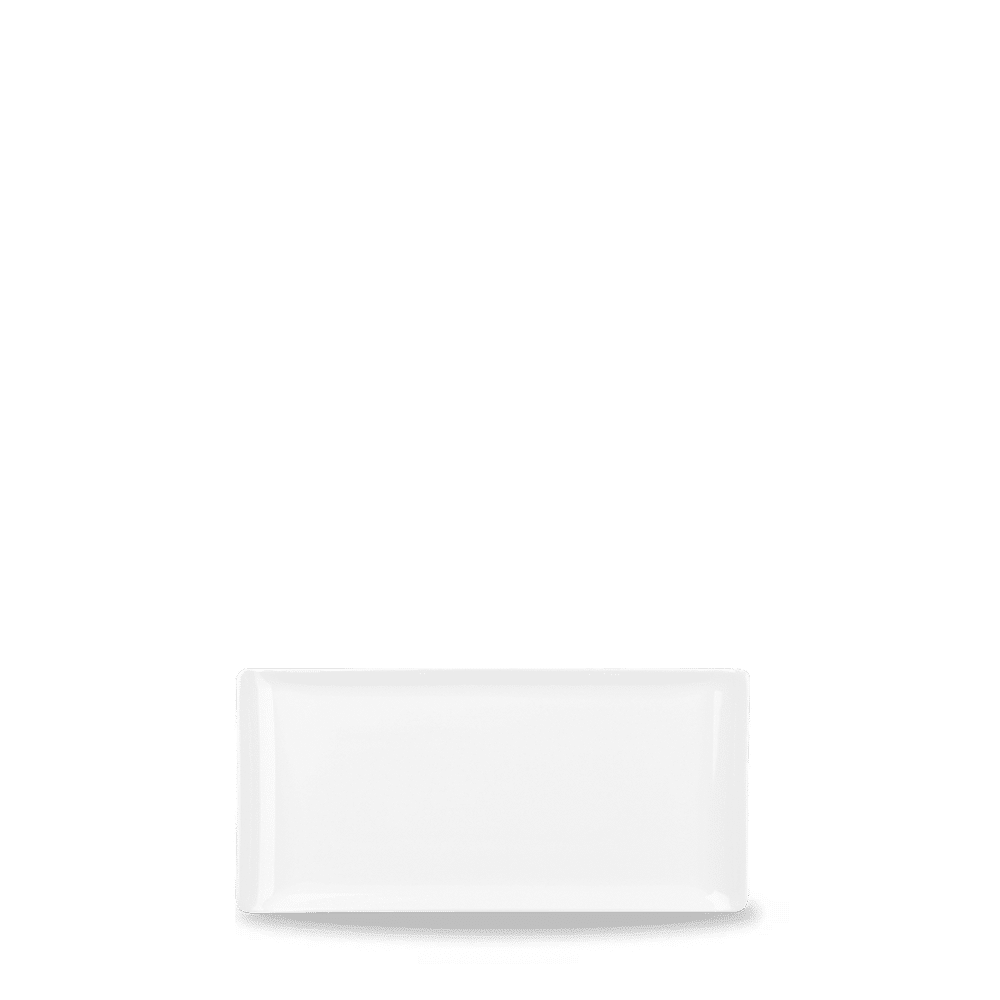 White melamine tray, 300x150mm