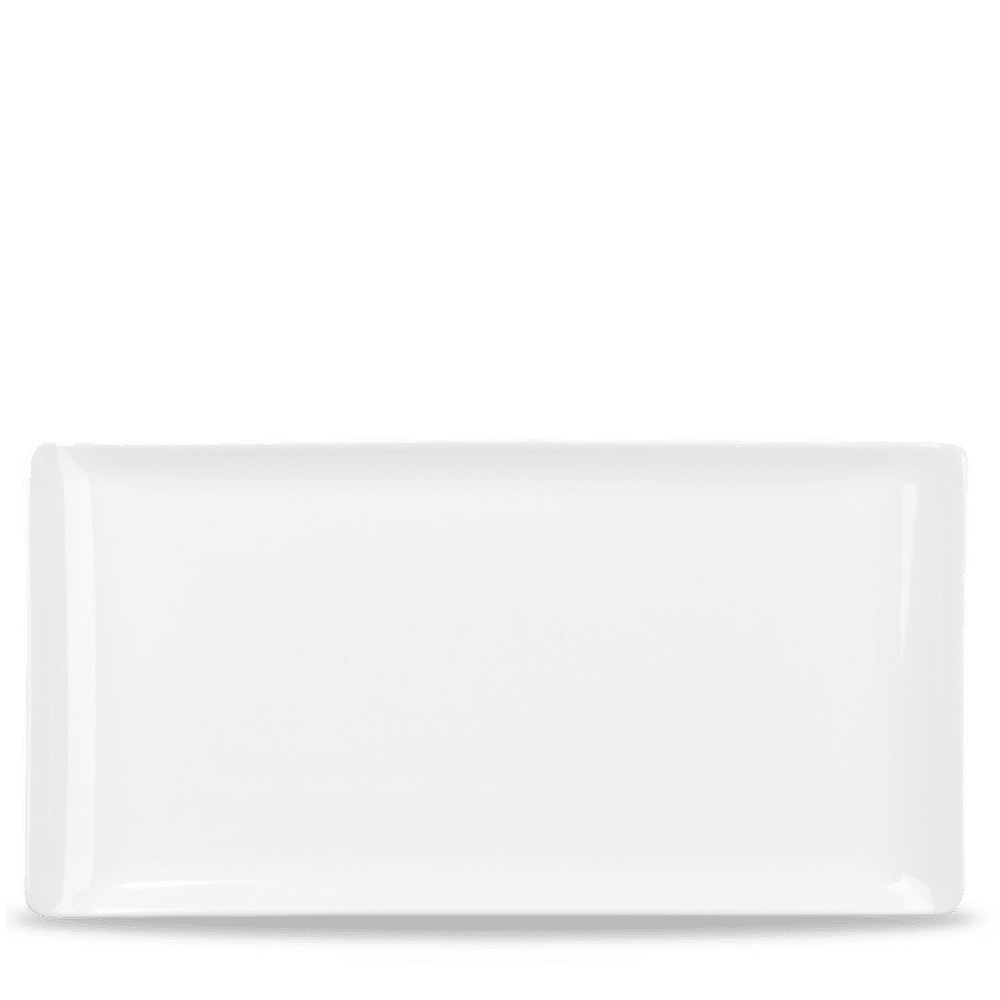 White melamine tray, 530x330mm