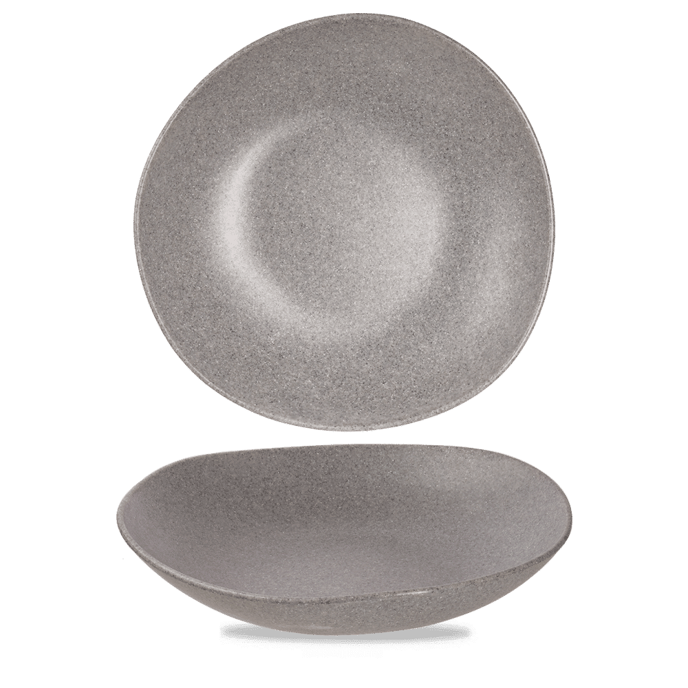 Misa o organicznym kształcie Granite z melaminy, 380mm, 4600ml