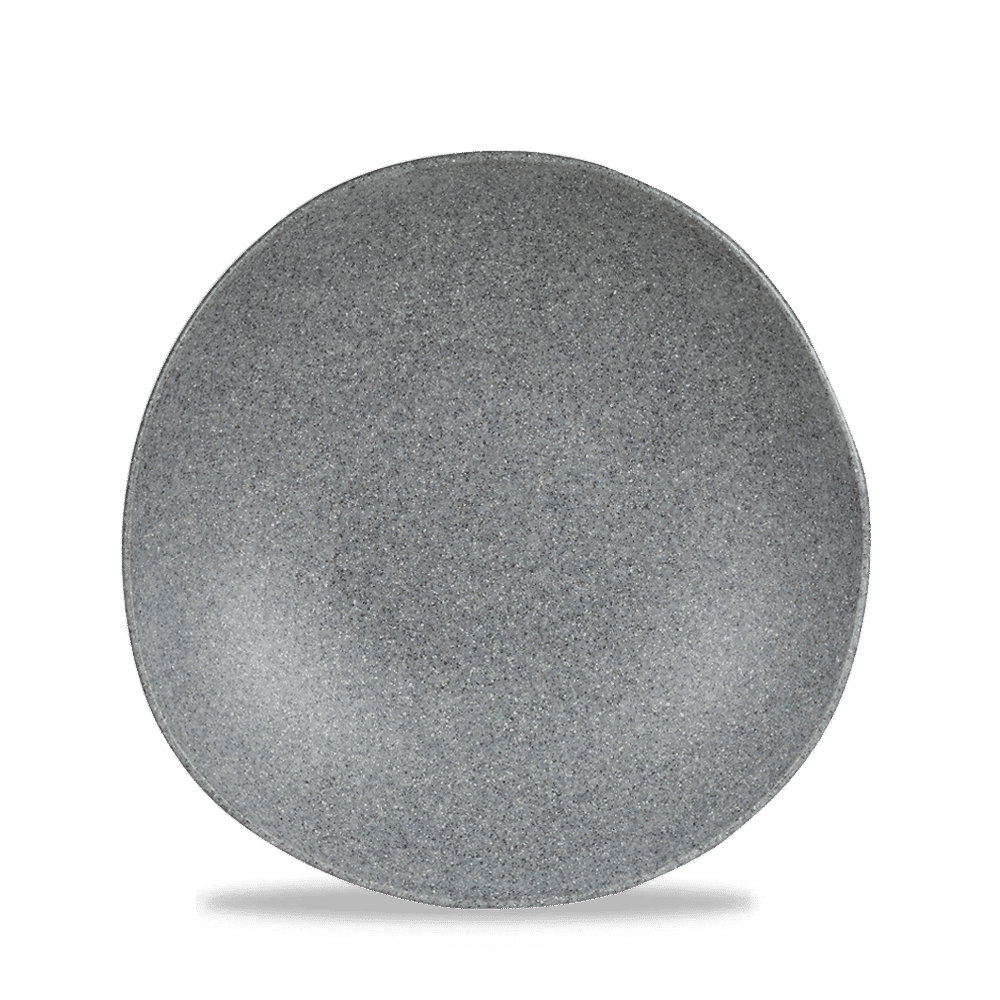 Organic-shaped Granite melamine bowl, 320 mm, 2000 ml
