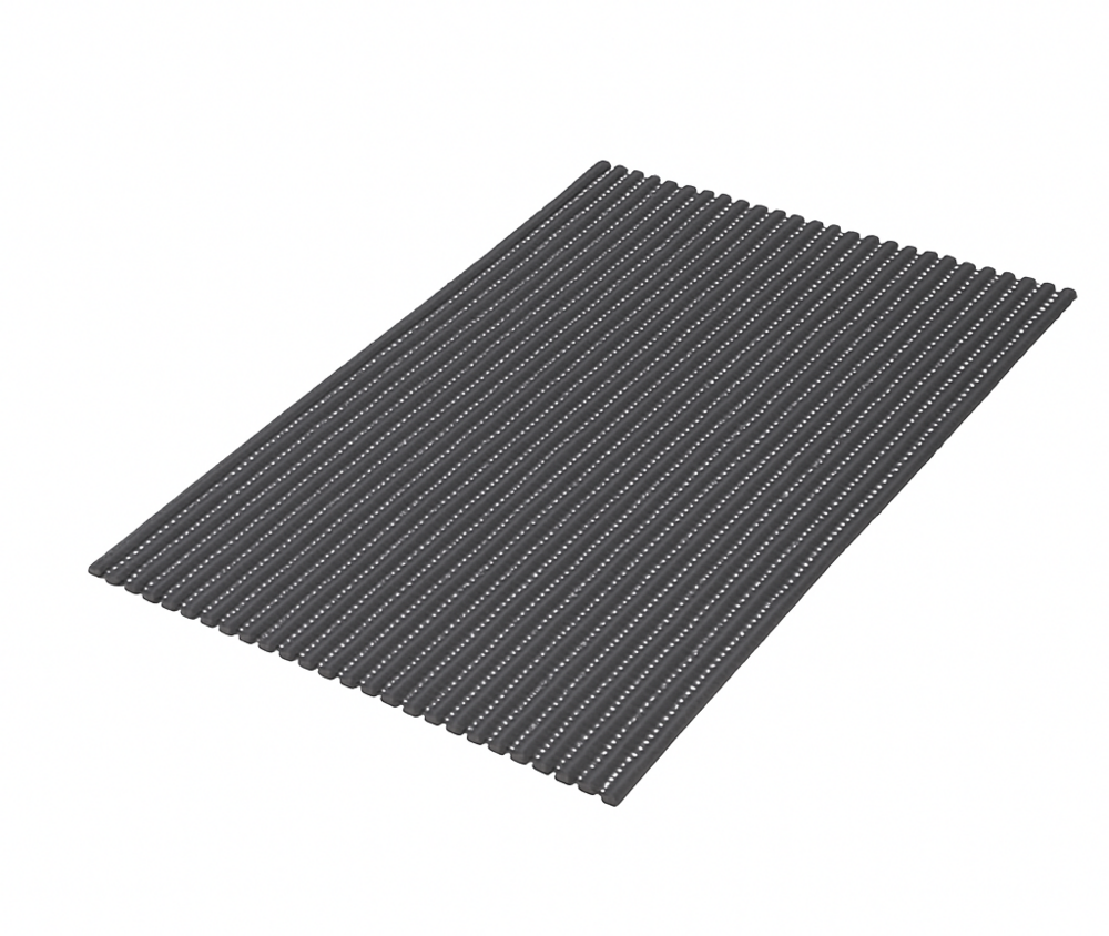 Ljuddämpande matta för bestickpolermaskiner, 260x260 mm