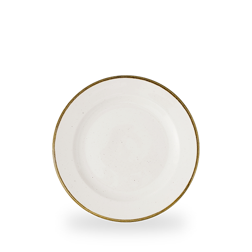 Klassischer Teller Stonecast Barley White, 230 mm