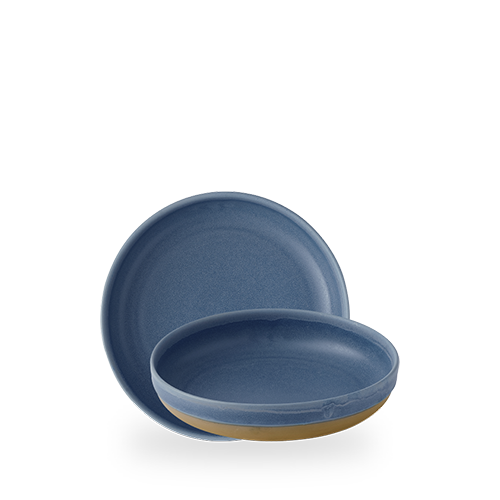 Emerge Oslo Blue high-rimmed bowl, 200 mm, 890 ml
