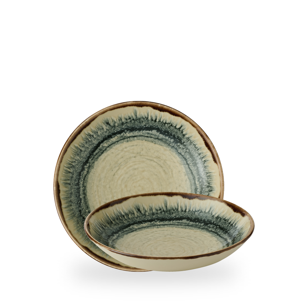 Harvest Flare Linen coupe bowl, 250 mm