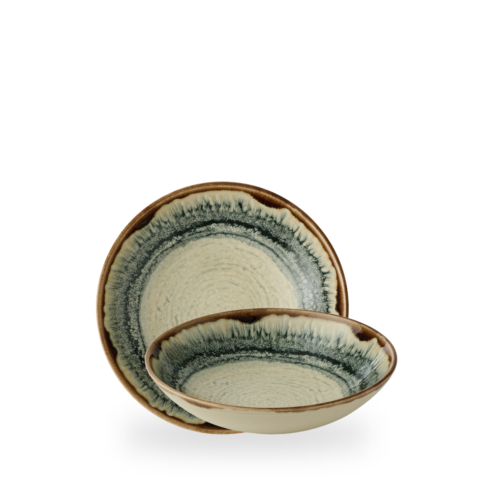 Harvest Flare Linen coupe bowl, 180 mm