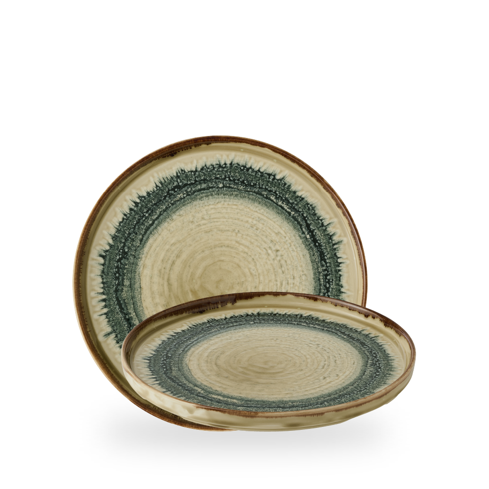 Talerz z wysokim rantem Harvest Flare Linen, 260mm [ru]