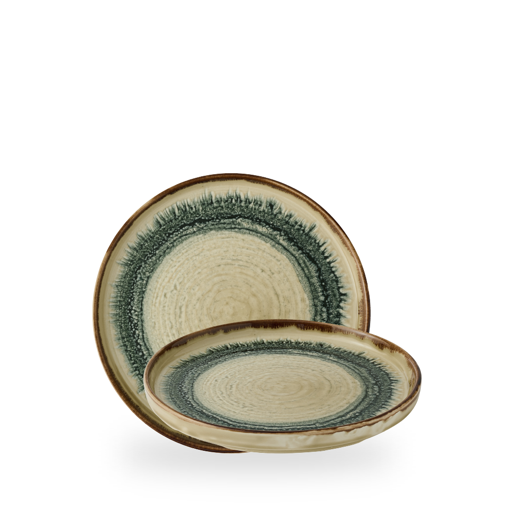 Talerz z wysokim rantem Harvest Flare Linen, 210mm [ru]