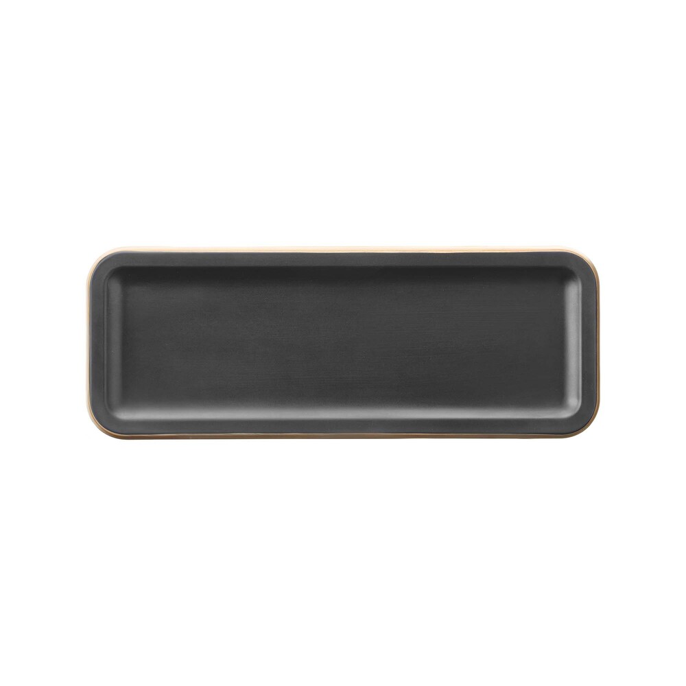 Serveringsbricka Panama Black, 350x130x(h)20mm