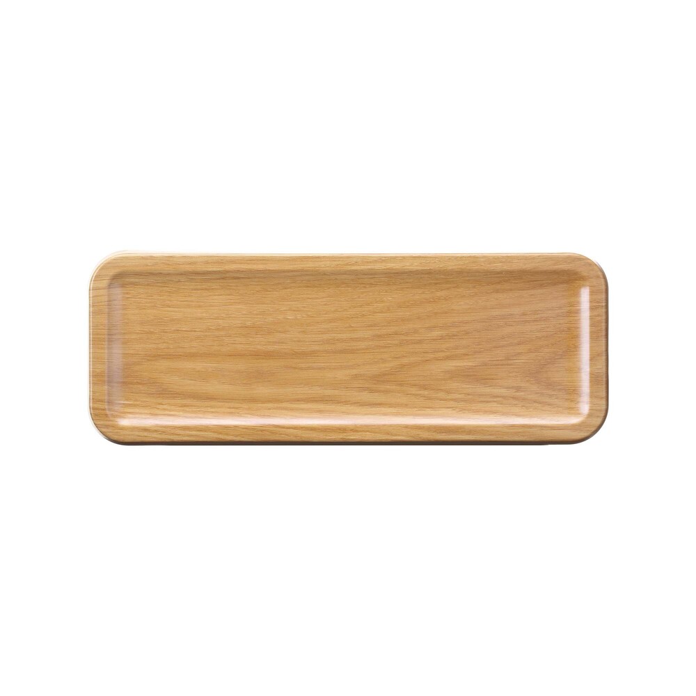 Panama White serving tray, 350x130x(h)20mm
