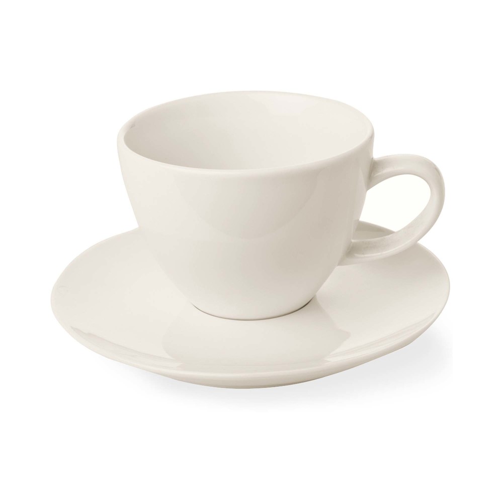 Elegantní šálek s podšálkem na kávu a čaj Crema 230 ml