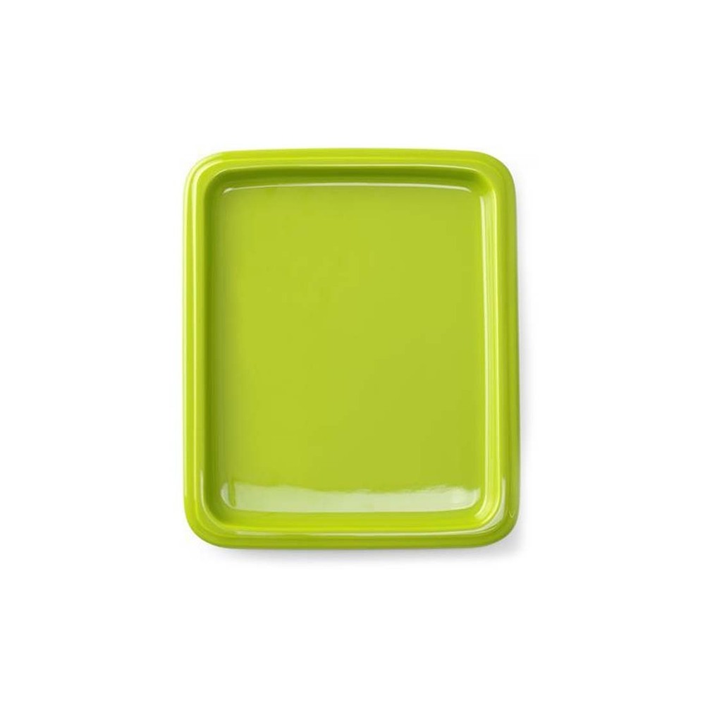 Taca porcelanowa GN 1/2, zielona 325x265 mm