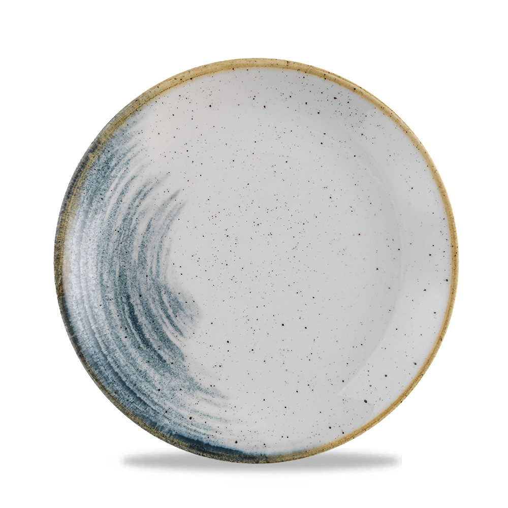 Stonecast Accents Blueberry coupe plate, 217mm