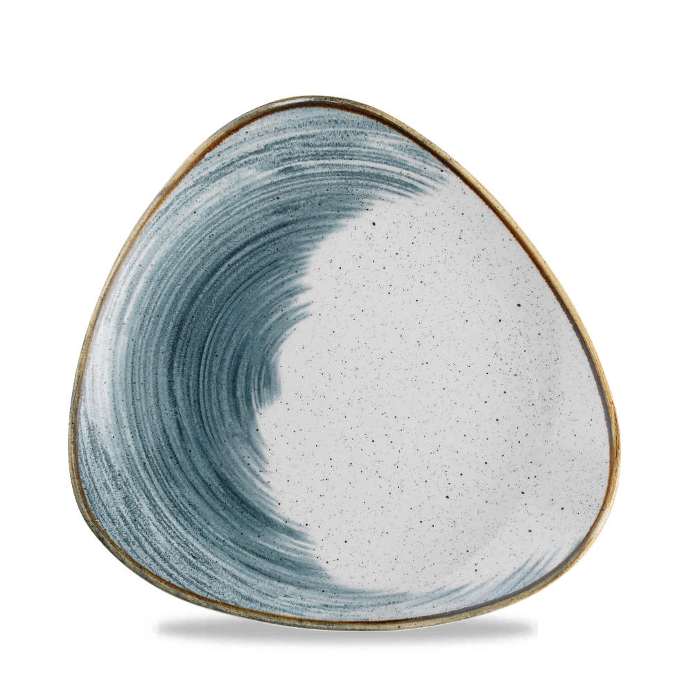 Talerz trójkątny Stonecast Accents Blueberry 229 mm