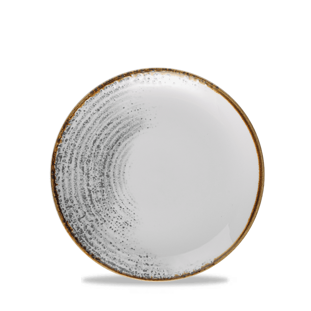 Flacher Teller Homespun Accents Jasper Grey 165 mm