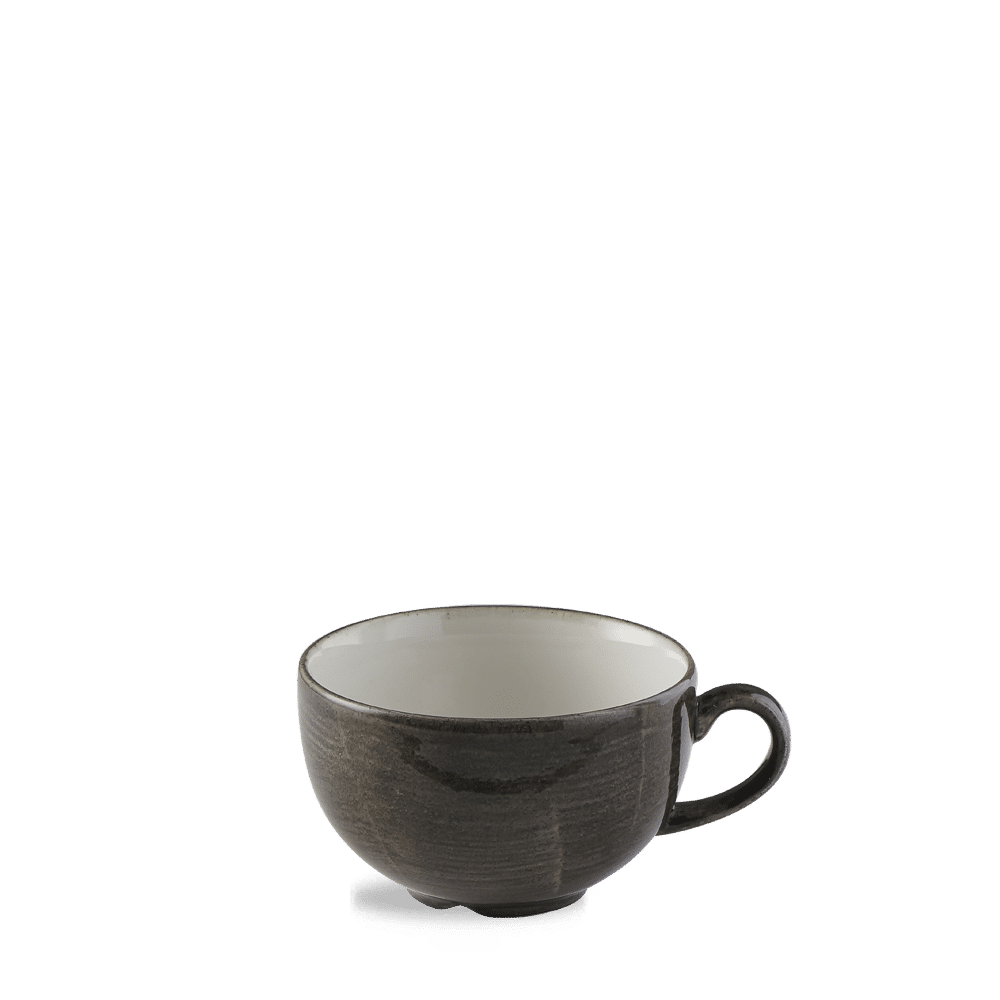 Filiżanka Stonecast Patina Iron Black 340 ml